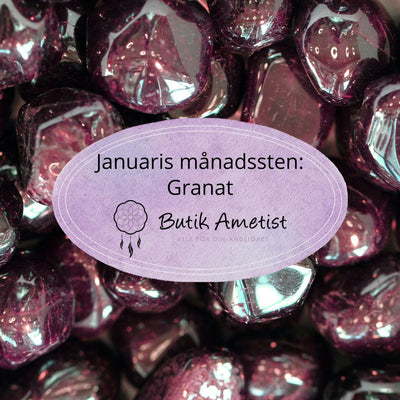 Månadssten januari: Granat