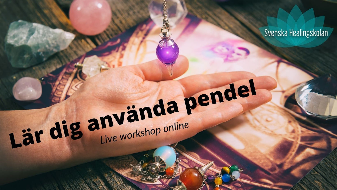 Lär dig använda pendel - live workshop