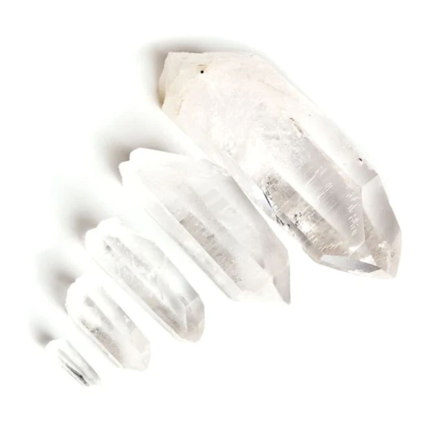 Bergskristall-spets 40-90 mm