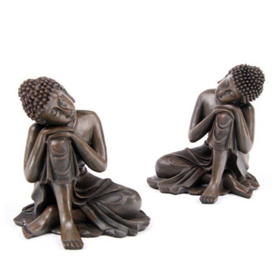 Buddha figurin -träeffekt