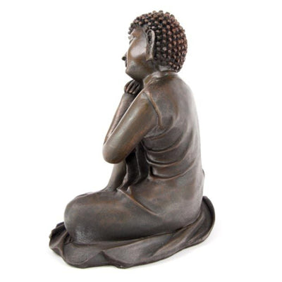 Buddha figurin -träeffekt