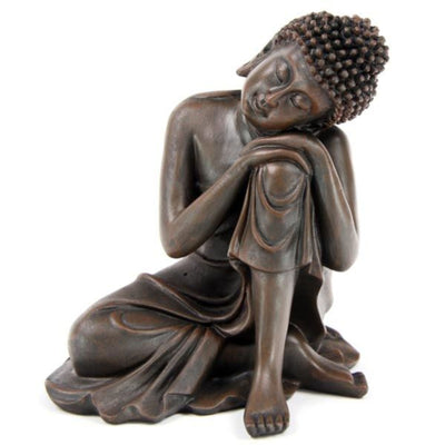 Buddha figurin -träeffekt