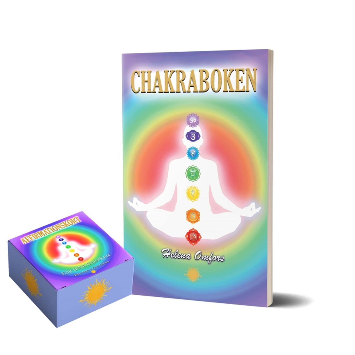 Chakraboken - med affirmationskort