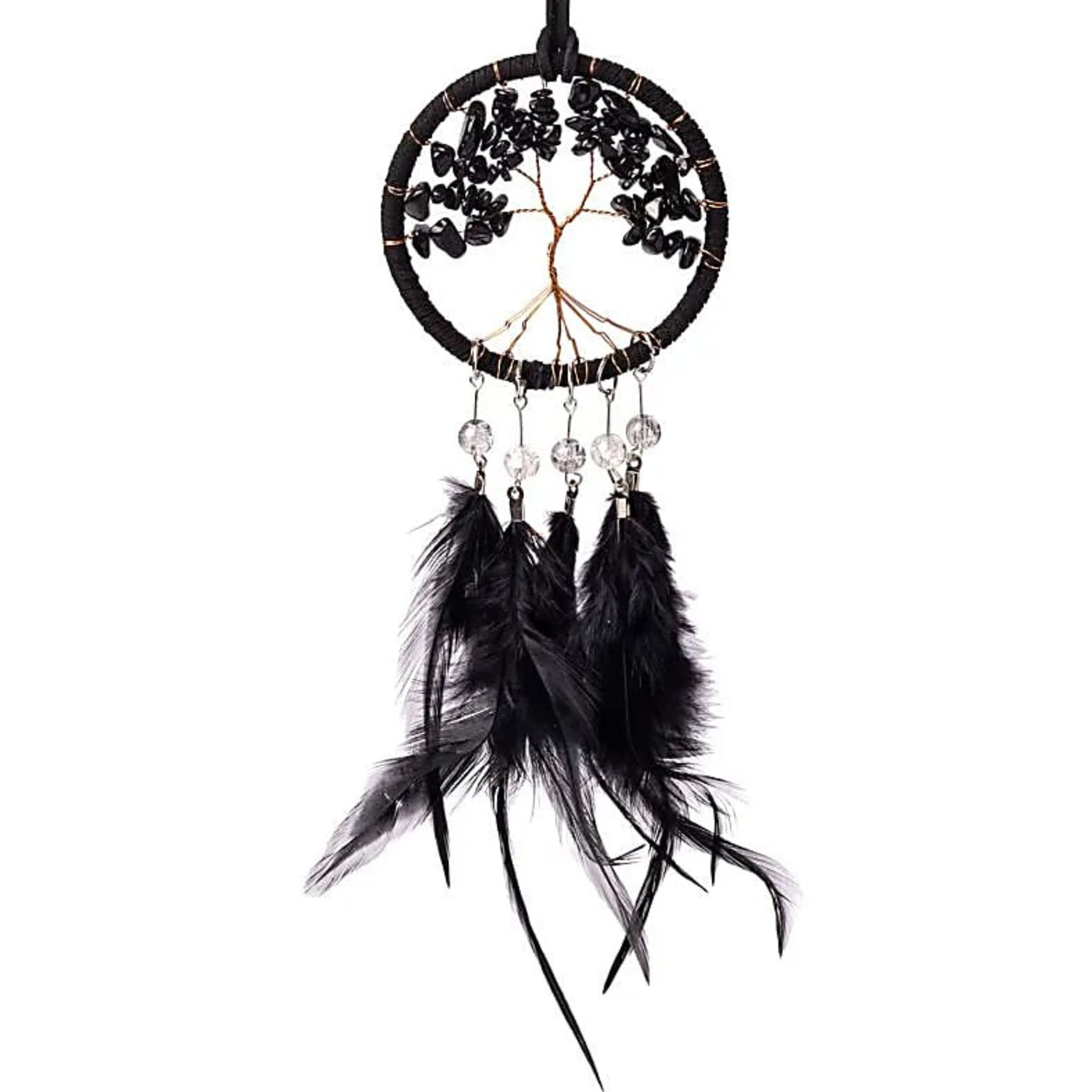 Drömfångare - Livets Träd Svart Jaspis