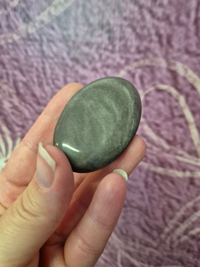 Guldobsidian - handsten / palmstone