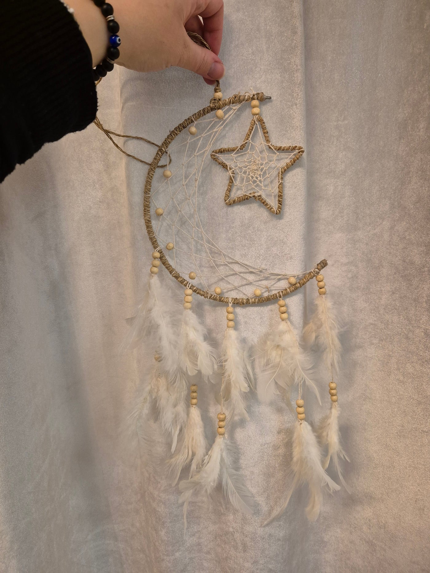 Drömfångare Måne och stjärna