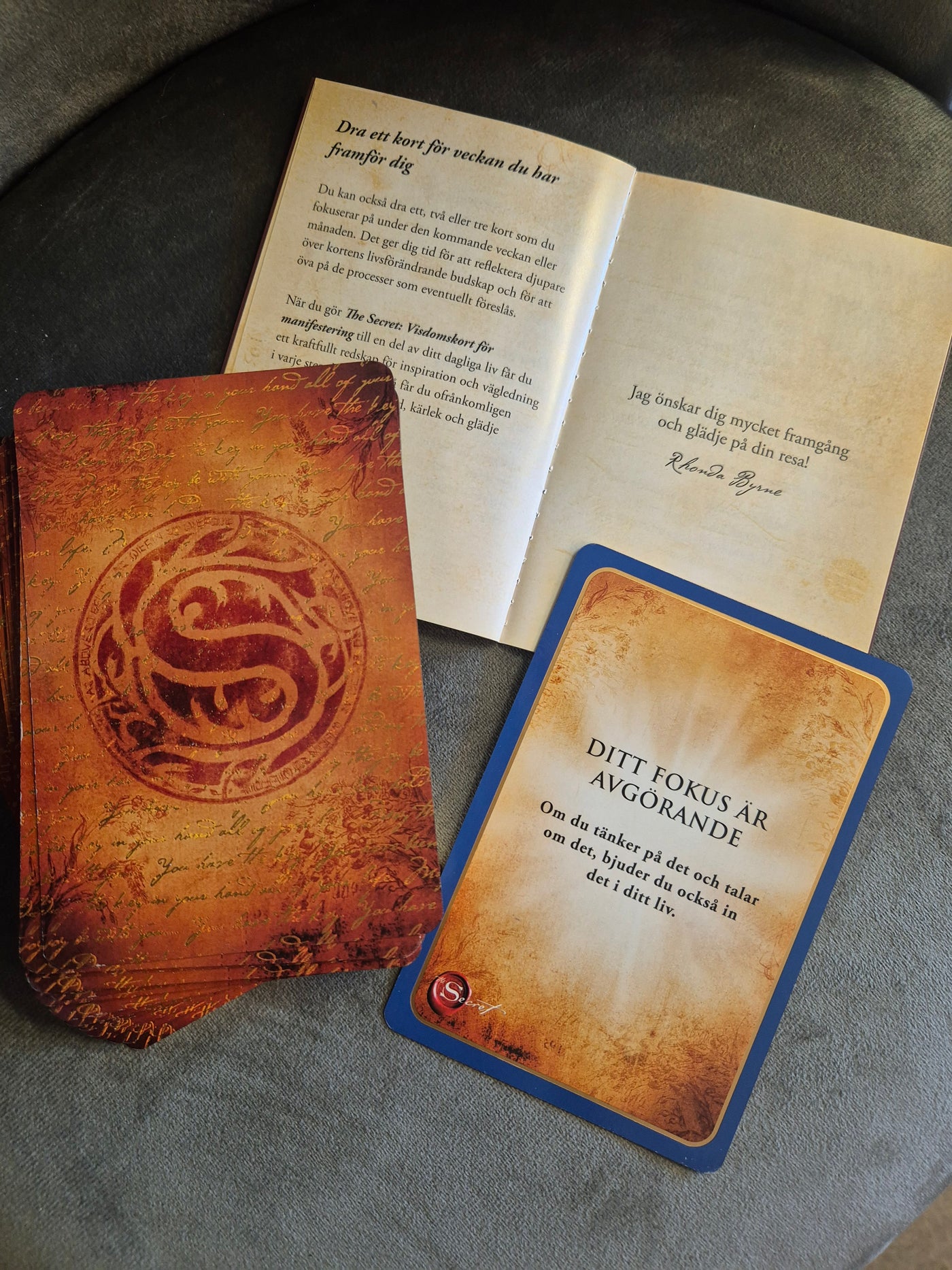 Visdomskort för manifestering - The Secret Rhonda Byrne
