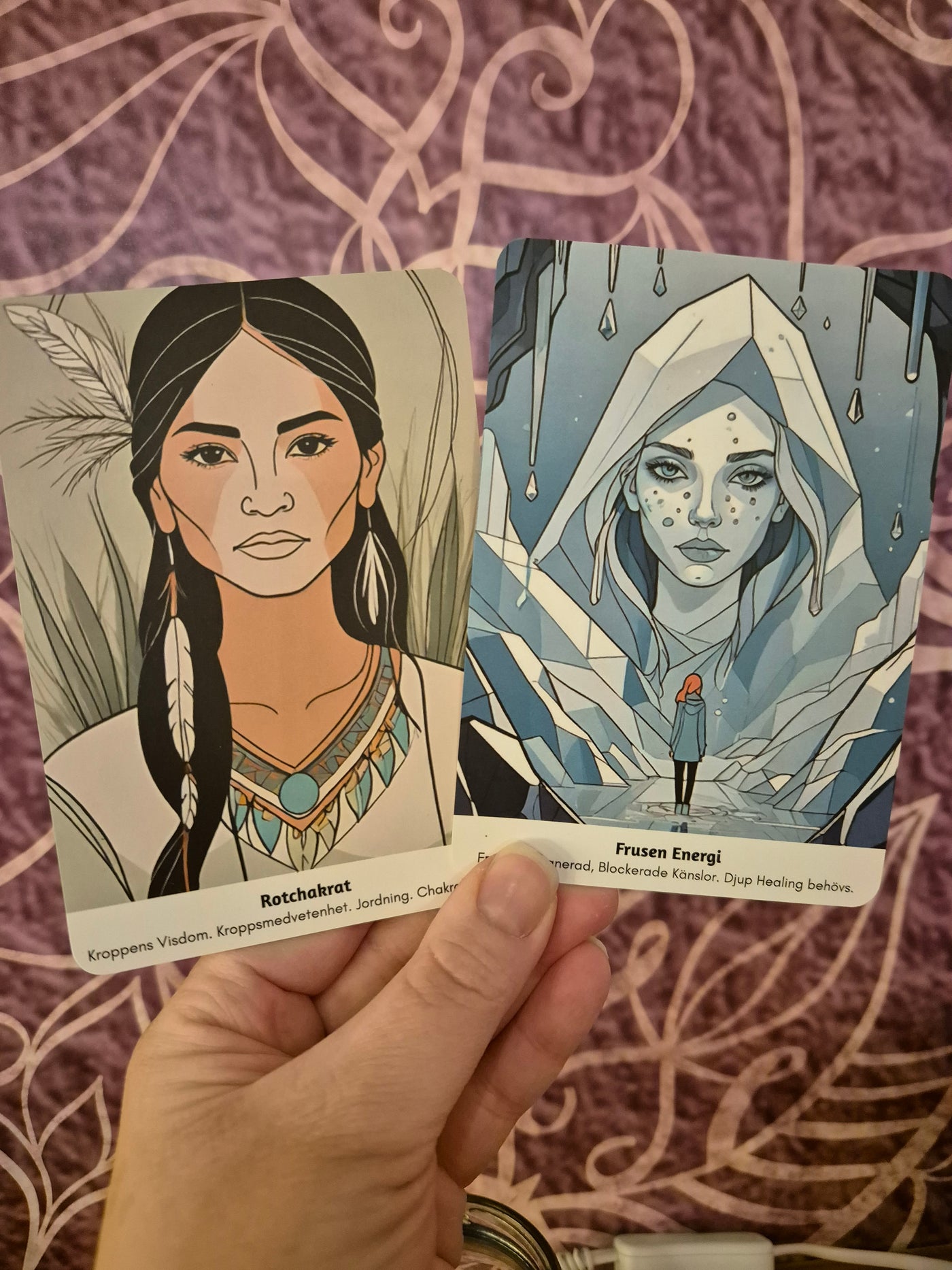 Läkande orakelkort - Hans & Martina Thörn Durefelt