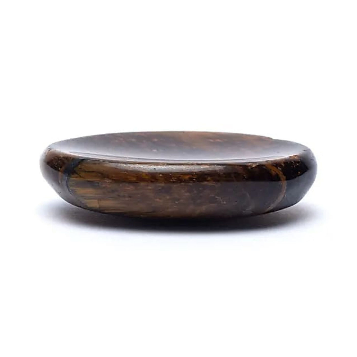 Tigeröga - worry stone / thumb stone / tumsten