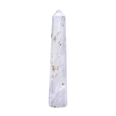 Bergskristall spets - slipad obelisk / torn