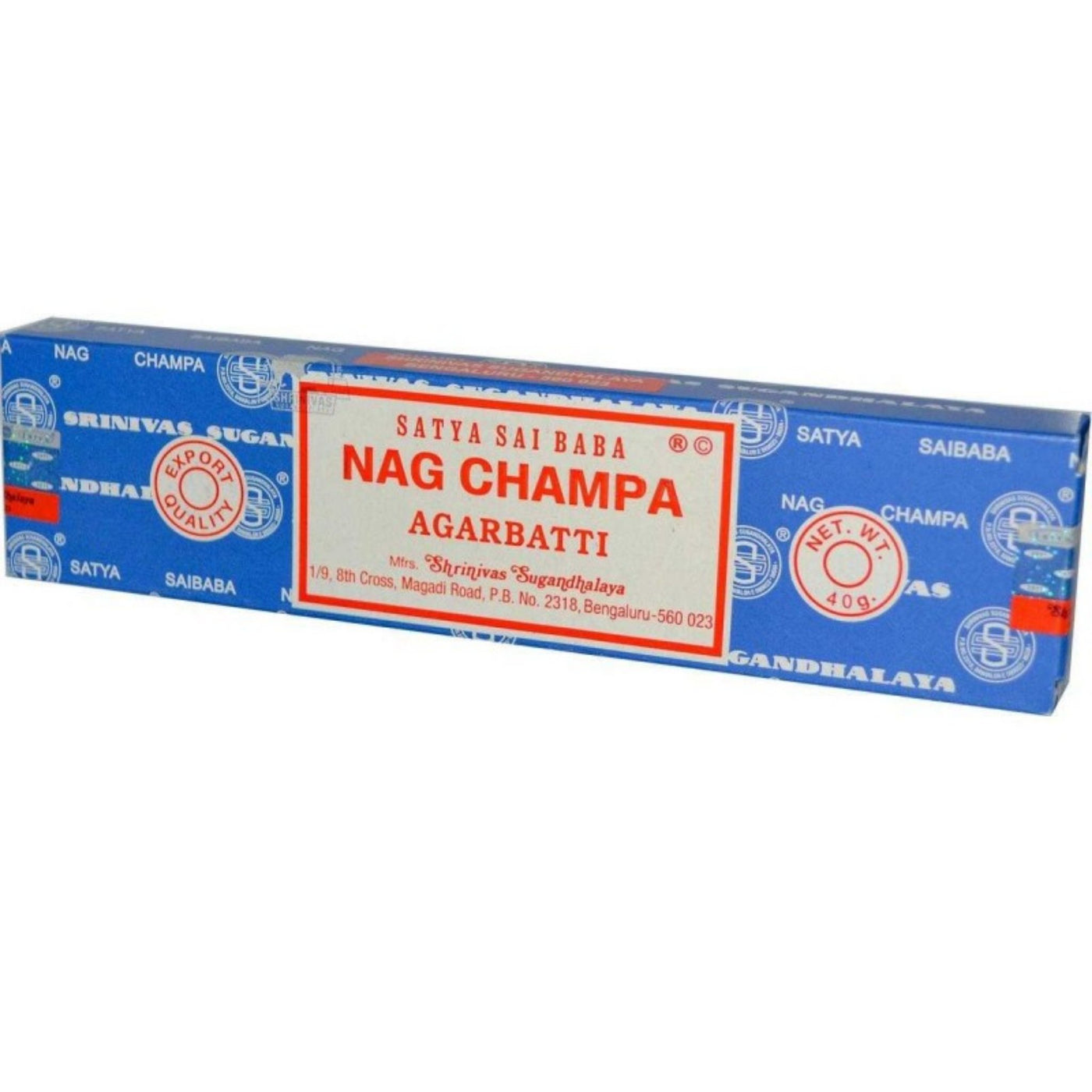 Nag champa 40g - rökelsestickor